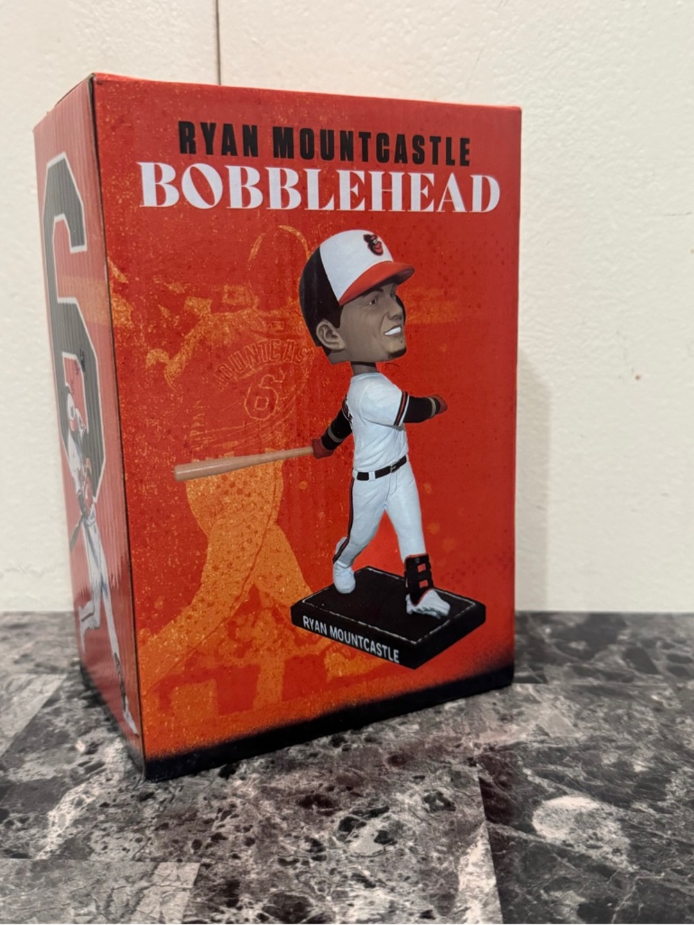 Baltimore Orioles Ryan Mountcastle Bobblehead SGA 2023 MLB New in Box